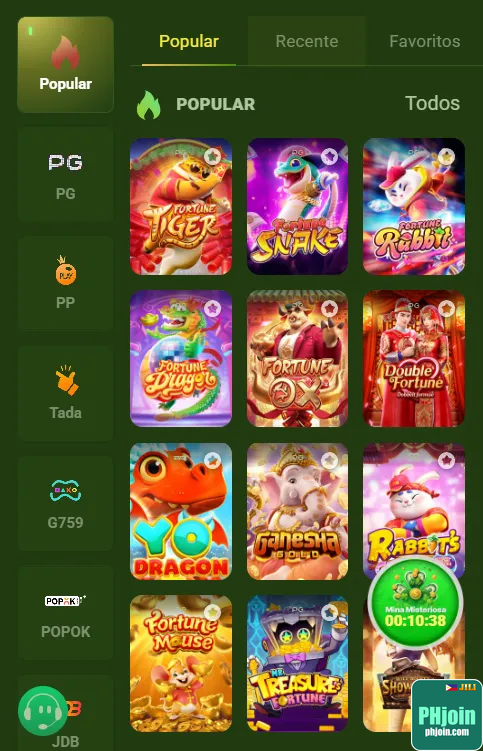 phjoinn - jogar interativos caça-níqueis